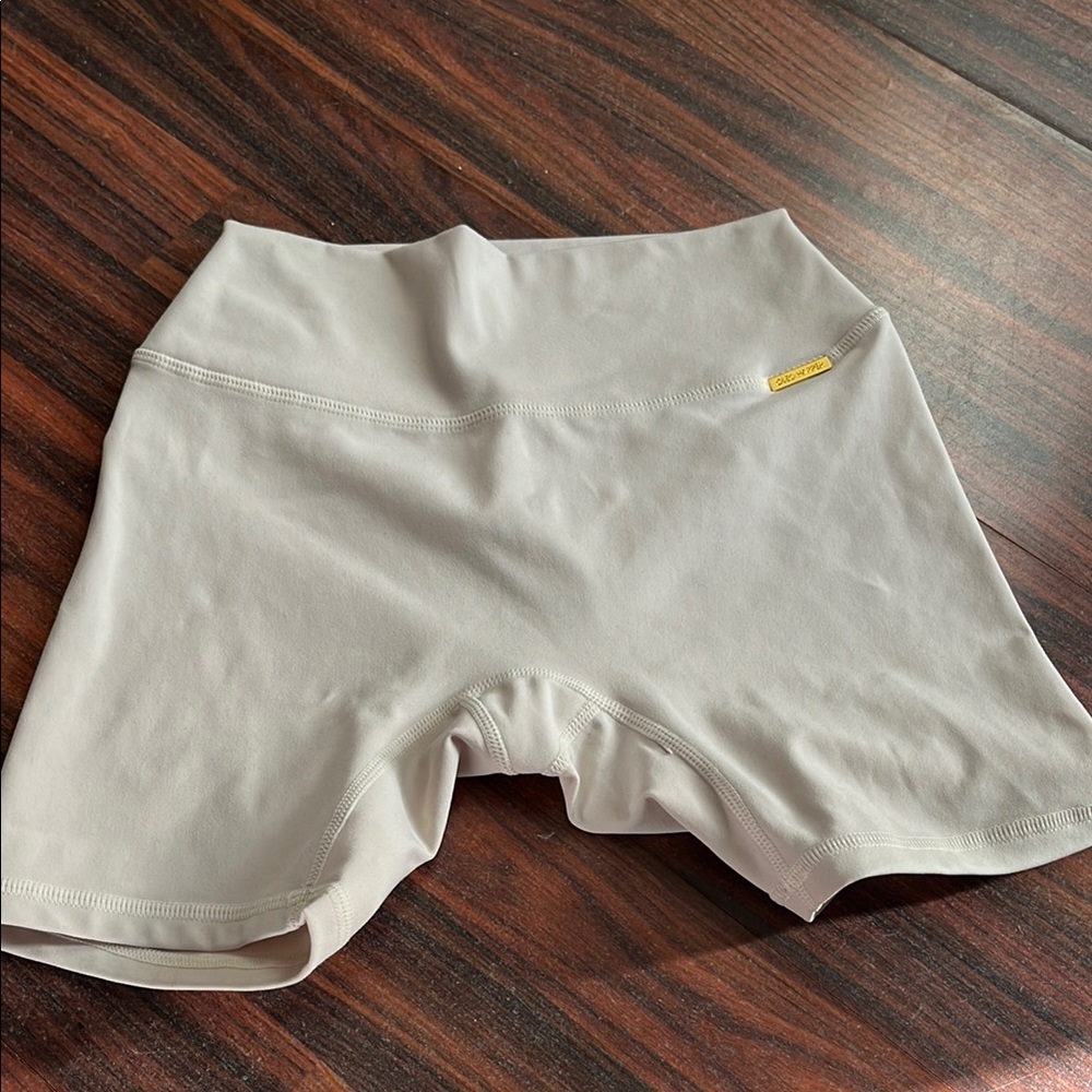 Cleo Harper Athletic Shorts in Light Gray